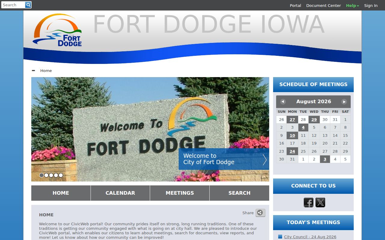 Fort Dodge city directory CivicWeb historical document archive