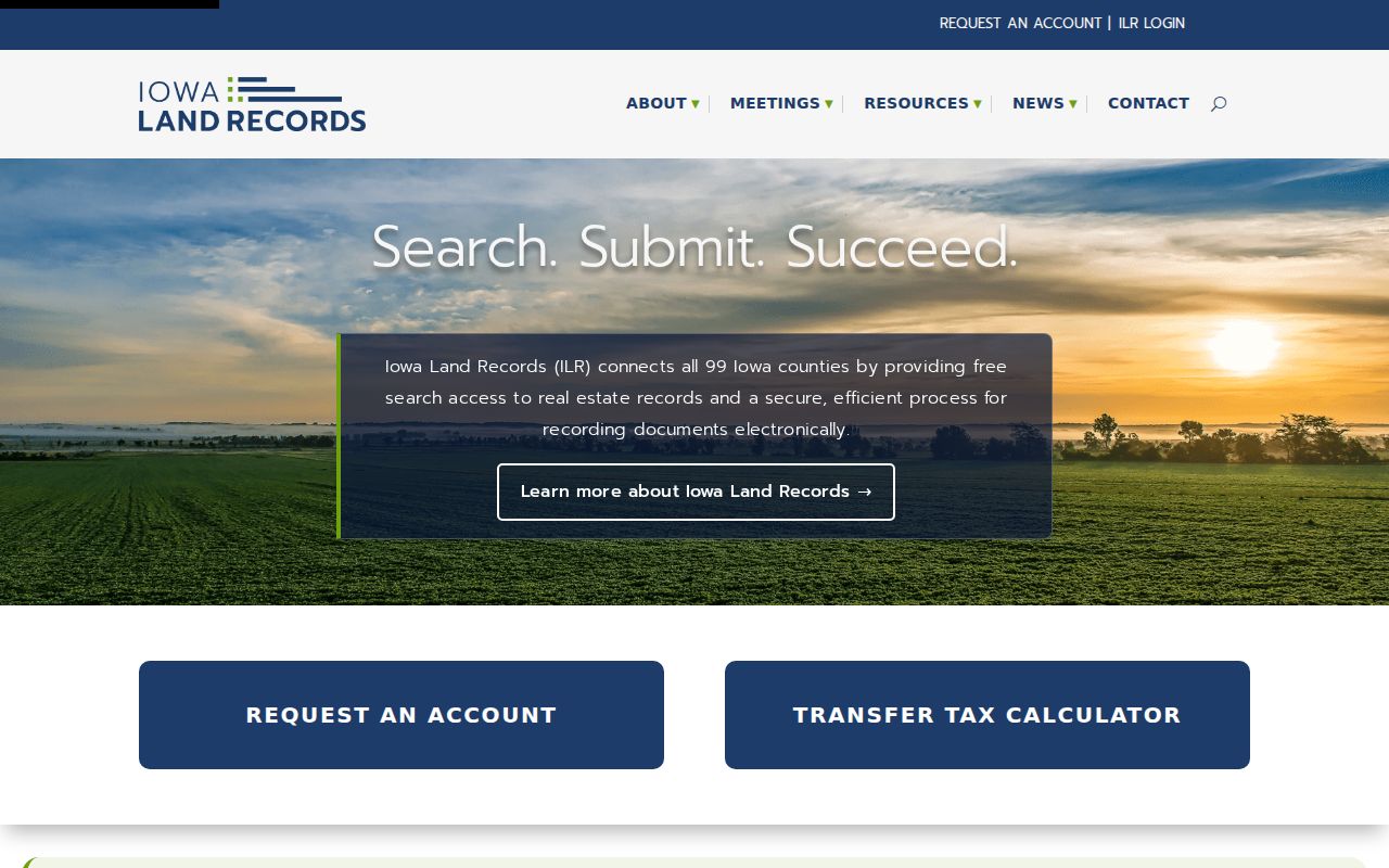 Iowa Land Records portal for tracing Fort Dodge previous residents