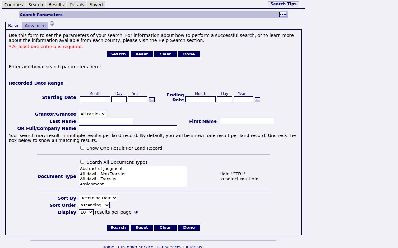 Iowa Land Records deed search for a Fort Dodge street directory inquiry
