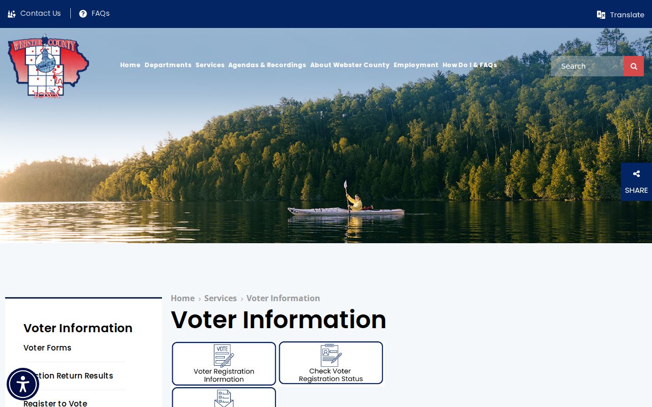 Fort Dodge ZIP code directory Webster County precinct resources